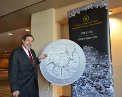 Mike Fuljenz, Universal Coin and Bullion, 2013 silver antelope coin, royal canadian mint